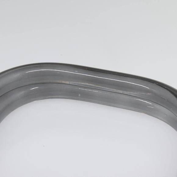 CELINE Hand Bag Leather 2way Silver Auth 91848 - Picture 8 of 16